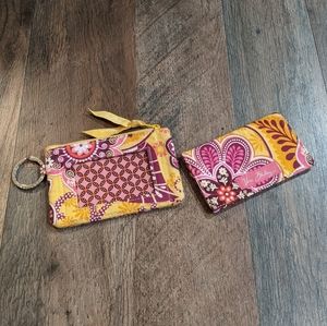 Vera Bradley Zip ID Case and Business Card Holder